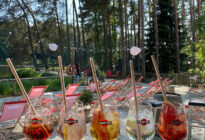 Summer-Cocktails trinken in der Birkenheide